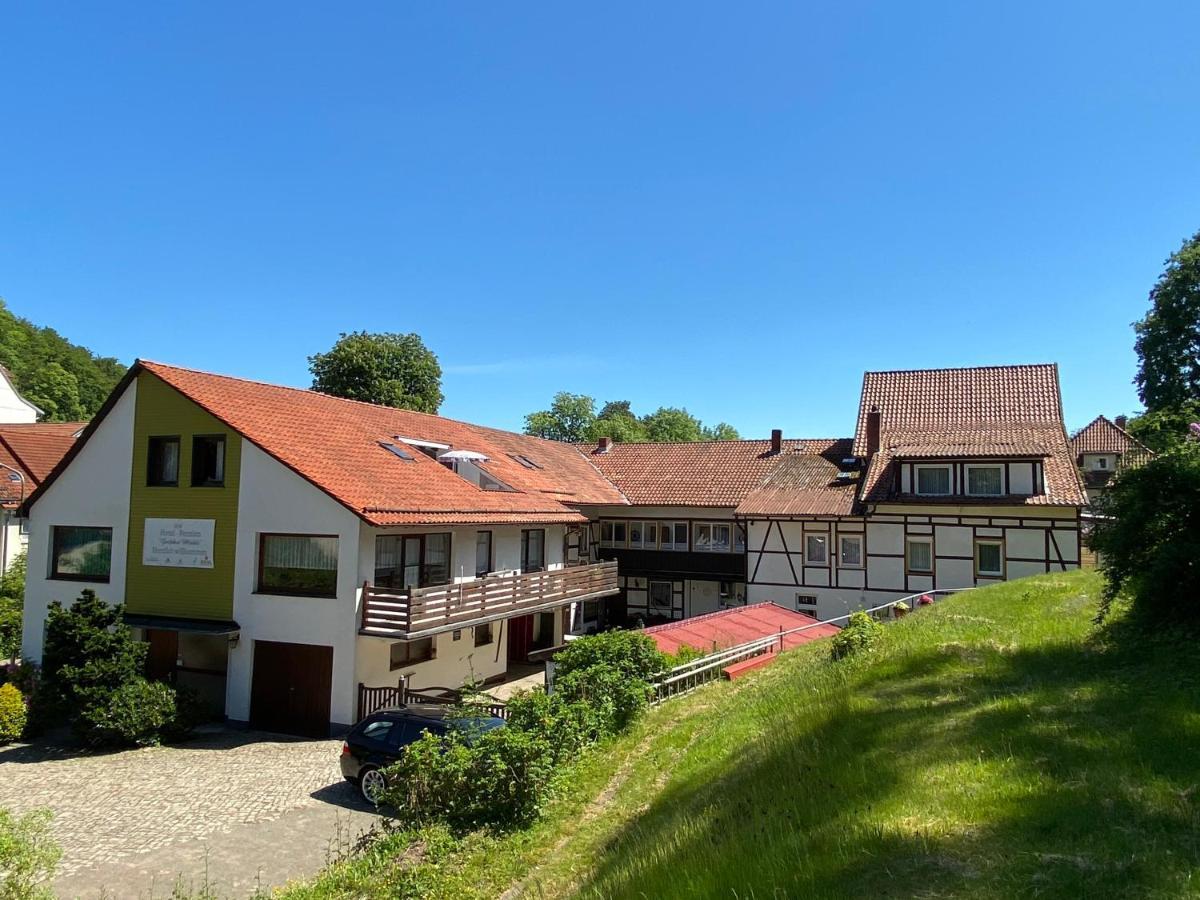 Hotel Pension Gelpkes Muehle Bad Sachsa Exterior foto